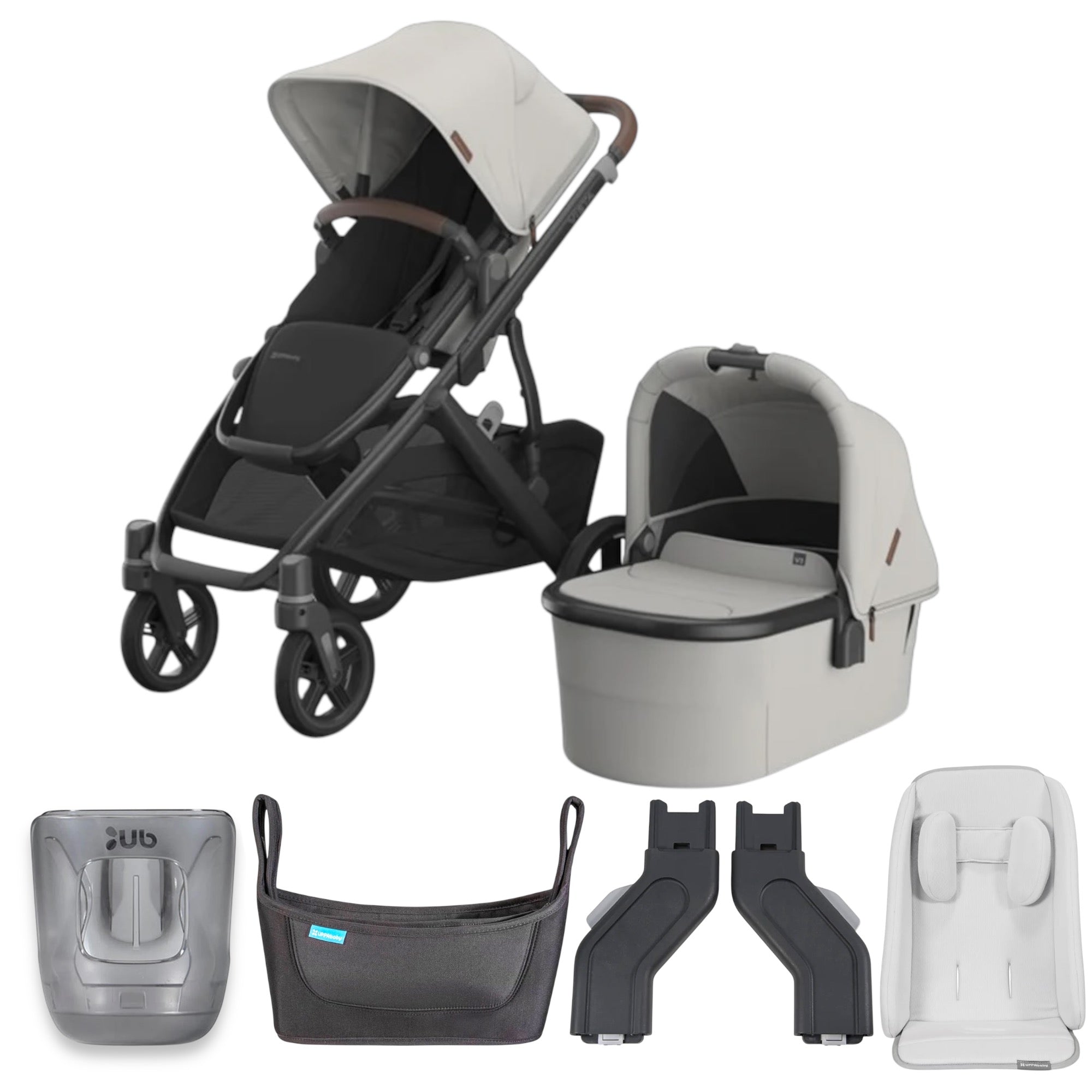 UPPAbaby Uppababy Vista V3 With Bassinet +$329 Extra Accessories