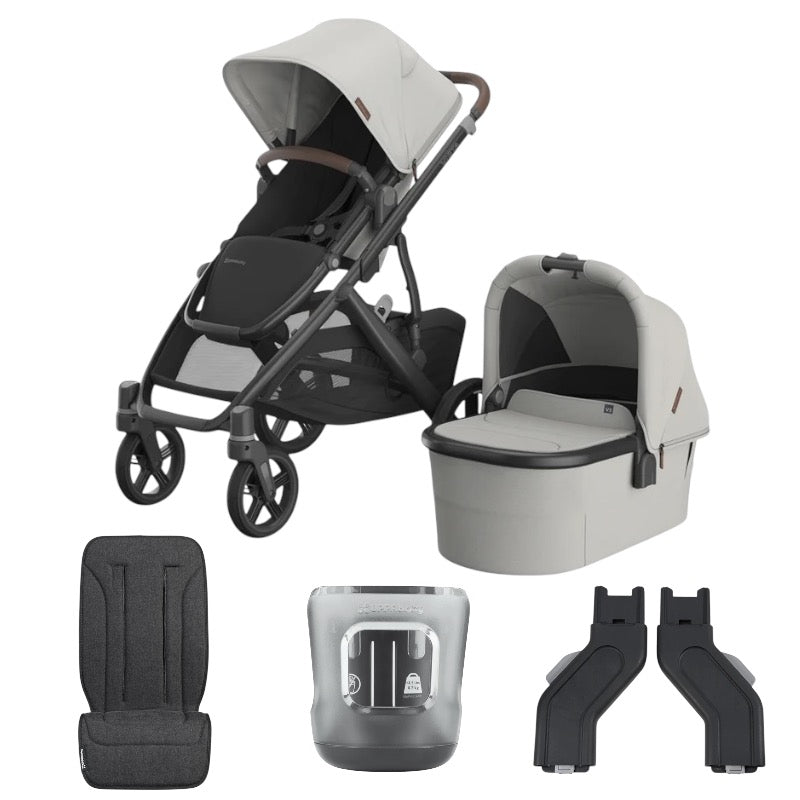 uppababy vista v2 stella UPPAbaby Vista V3 With Bassinet +$219 Extra Accessories – Baby Hi5