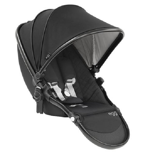 Babystyle Egg Tandem Seat Just Black – Baby Hi5 - Main Image